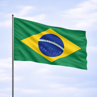 Brazilijas karogs 150x75 cm