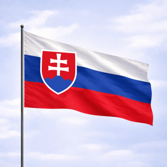 Slovākijas karogs
