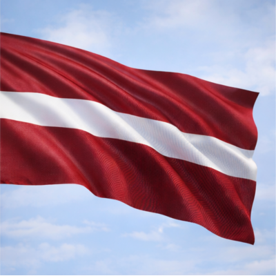 Latvijas karogi
