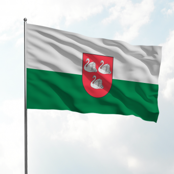 Gulbenes novada karogs