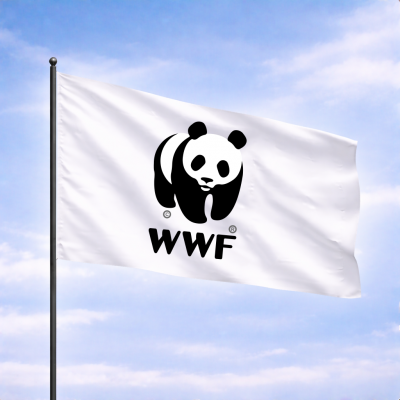 WWF Pasaules Dabas Fonda karogs