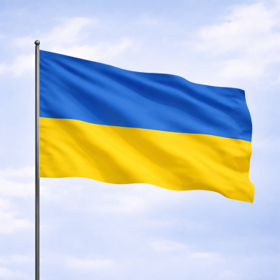 Ukrainas karogs 150x75 cm Ukrainas karogs 150x75 cm