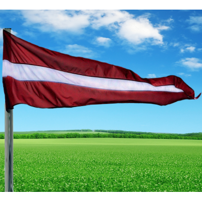 Latvijas valsts karoga vimpelis mastam
