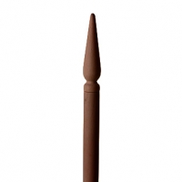 Koka karoga kāts brūns 238cm (ar uzgali) Koka karoga kāts brūns 238cm (ar uzgali)