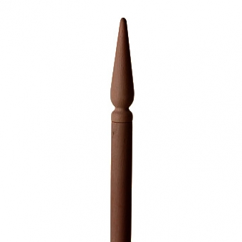 Koka karoga kāts brūns 238cm (ar uzgali)