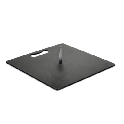 Taisnstūra pamatne 30x30 cm ar rokturi 4 kg